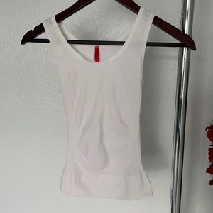 SPANX White Shapewear Tank Top